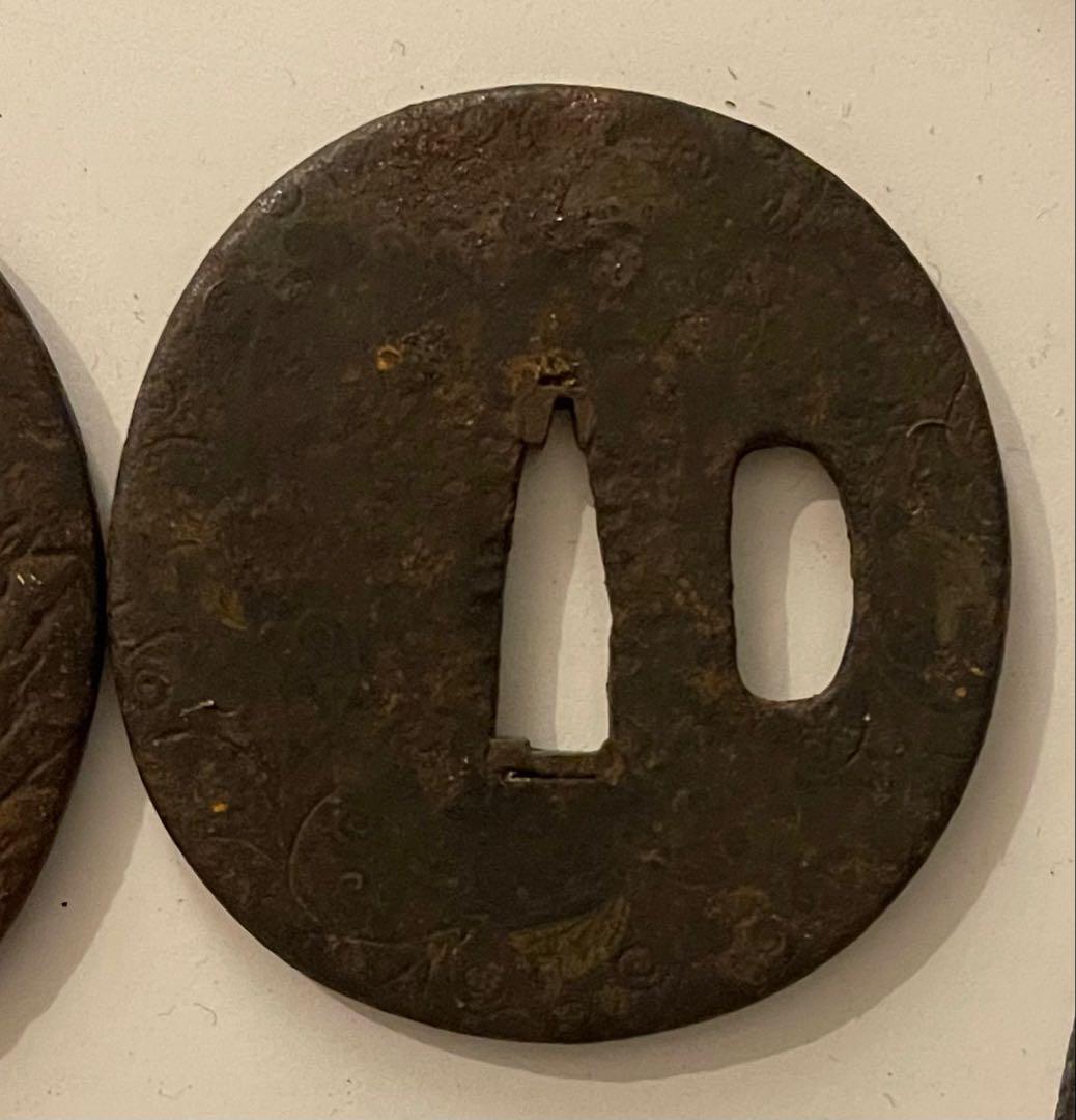 日本刀　武具　鍔 6枚　その他おまとめセット