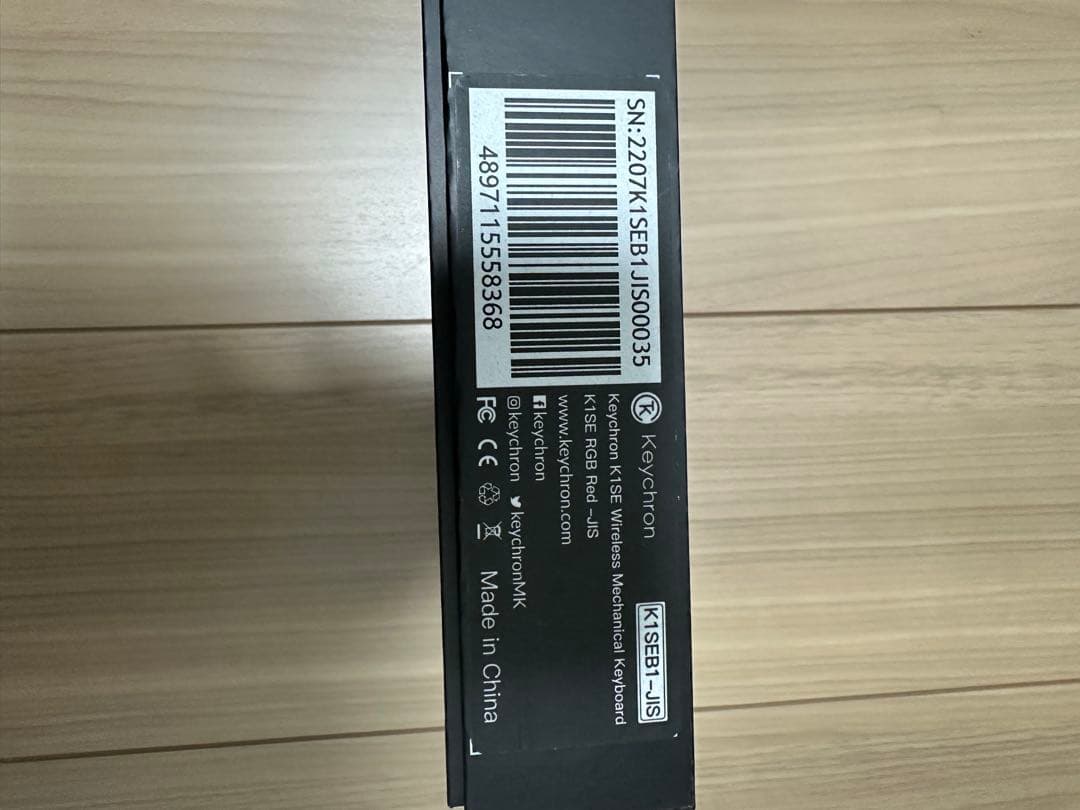 Keychron K1 SE 赤軸 JIS
