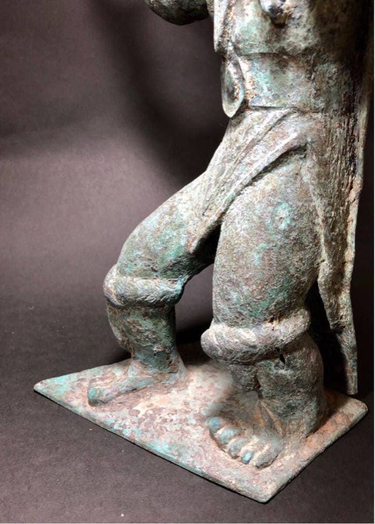 青銅 舞人立像 中国美術　春秋戦国時代　複製