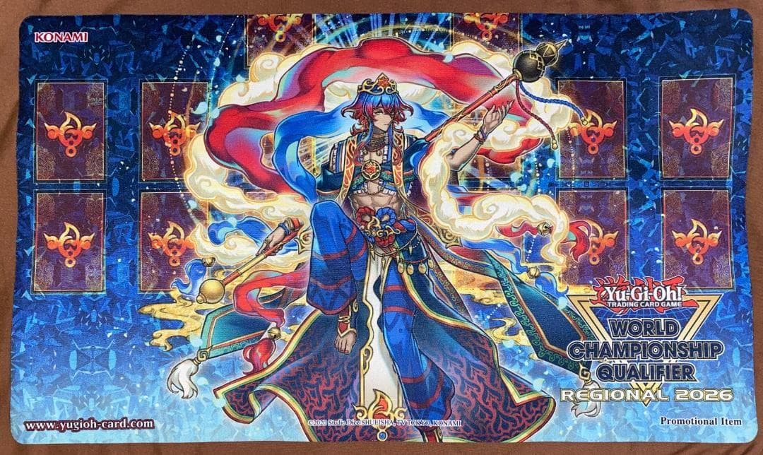 遊戯王 公式 WCQ REGIONAL 2026 絢嵐たるスエン プレイマット