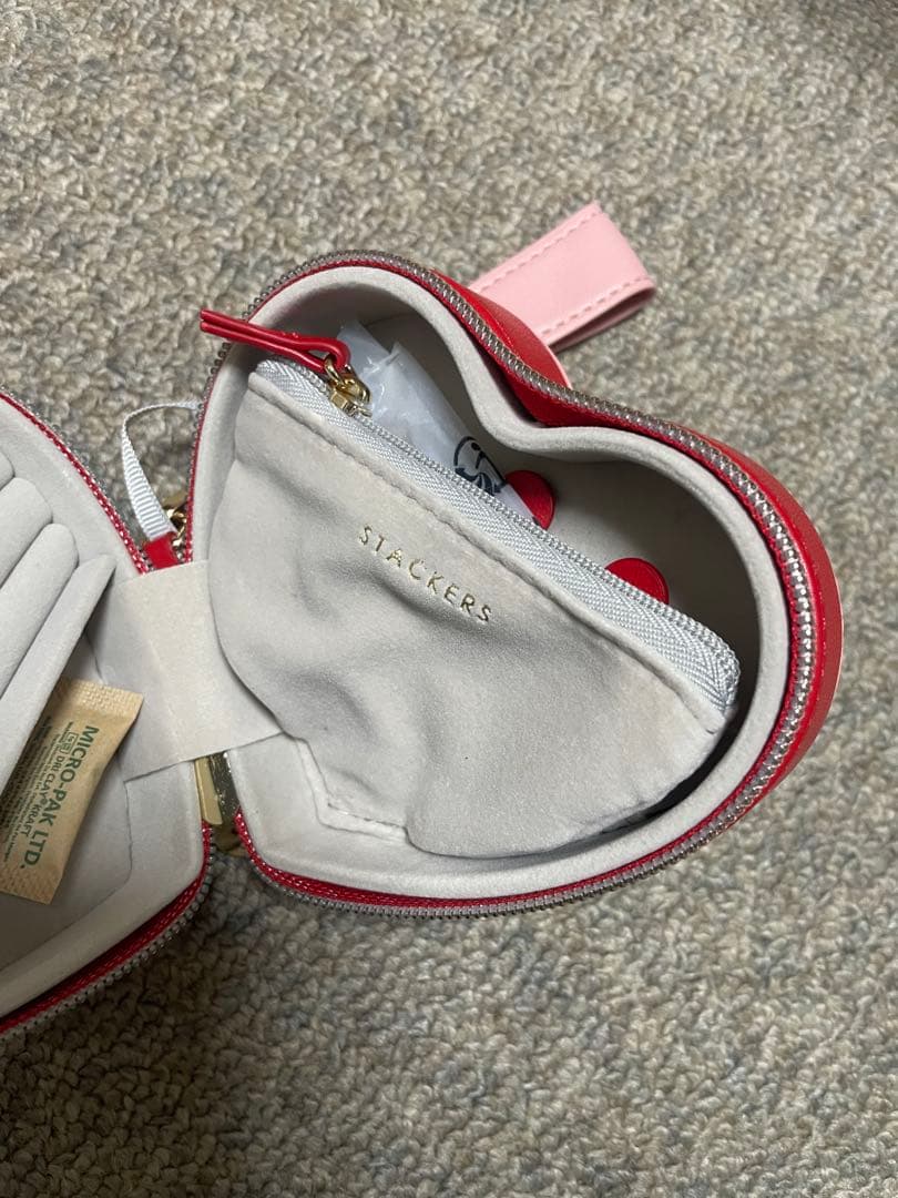 STACKERS♡ハートトラベルジュエリーケース