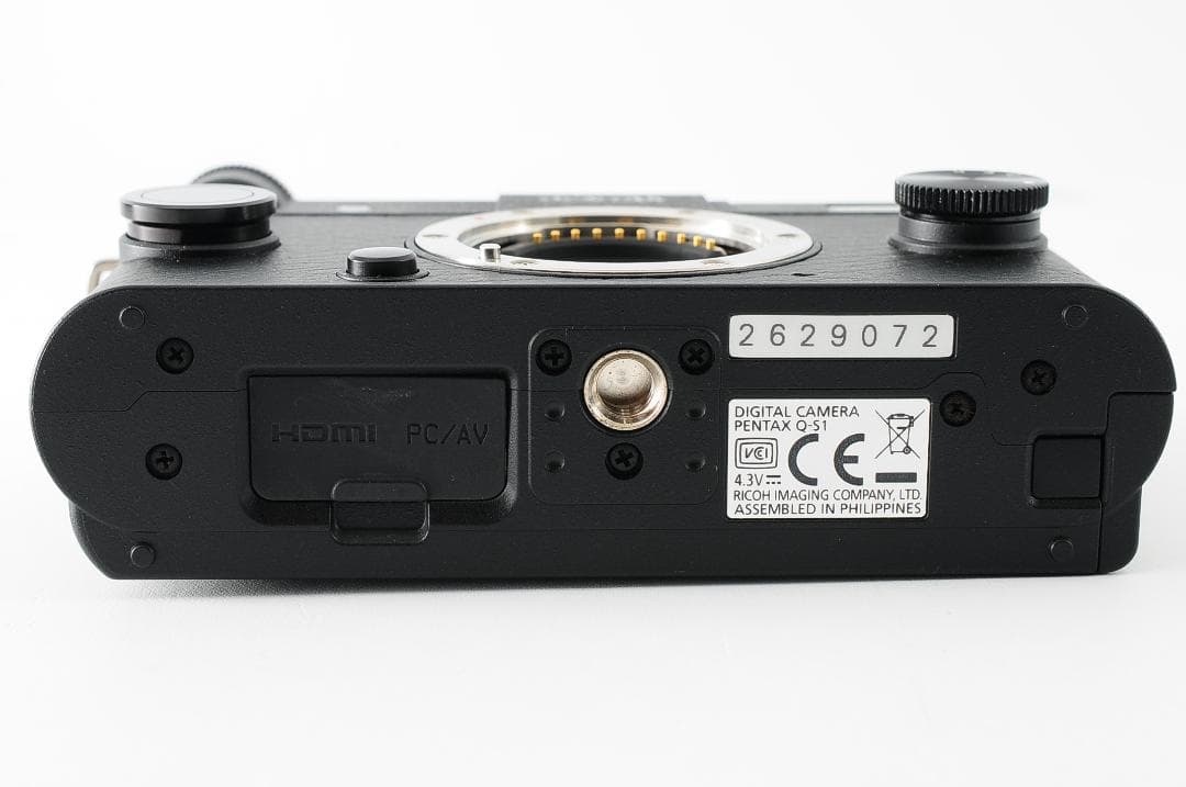 PENTAX Q-S1 ズームレンズキット ミラーレス一眼シャッター数884