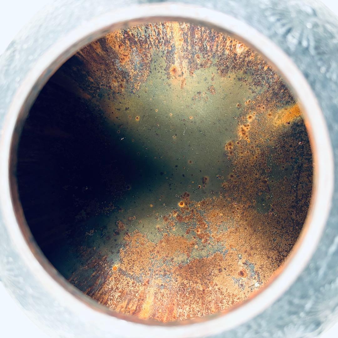 南部鉄瓶　やかん　骨董　湯沸し　茶道具　鉄器　鉄分補給　サビ有り