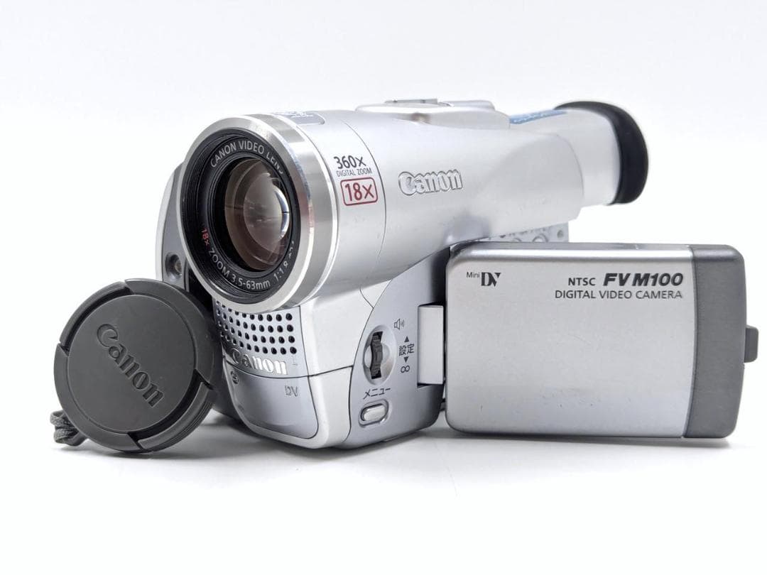 miniDVのダビングに！ Canon ビデオカメラ DM-FV M100 04