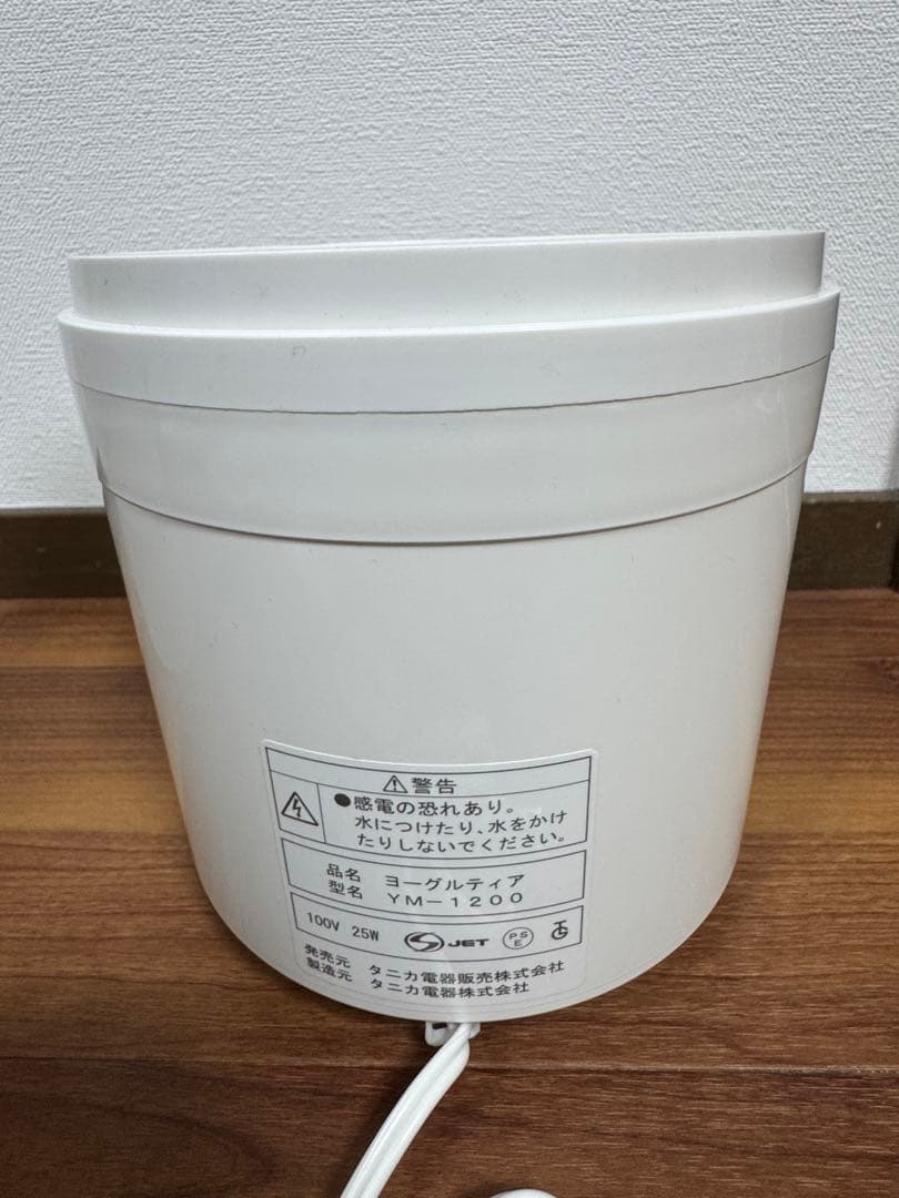 【未使用品】TANICA ヨーグルトメーカー YM-1200