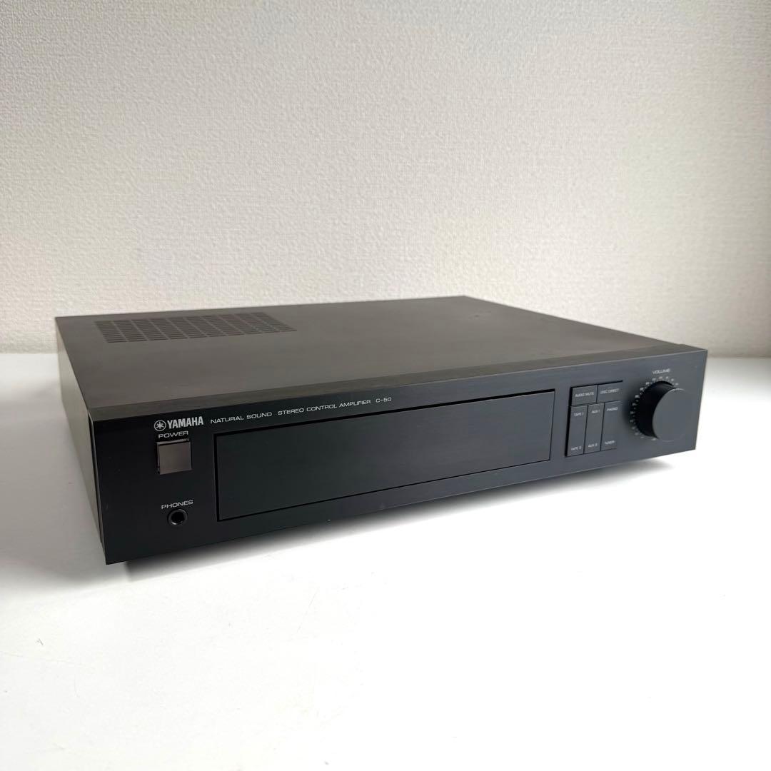 H*i様 YAMAHA C-50 コントロールアンプ プリアンプ【NN0118-