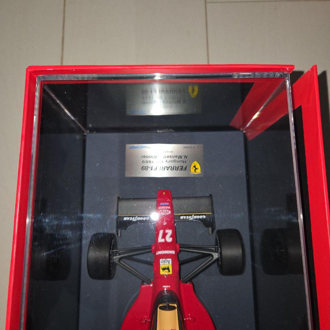 ルックスマート　フェラーリ１／１８　１９８９年　ハンガリーＧＰ