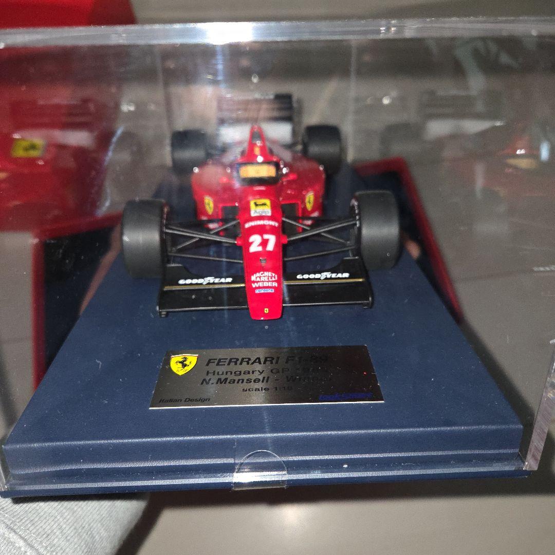 ルックスマート　フェラーリ１／１８　１９８９年　ハンガリーＧＰ