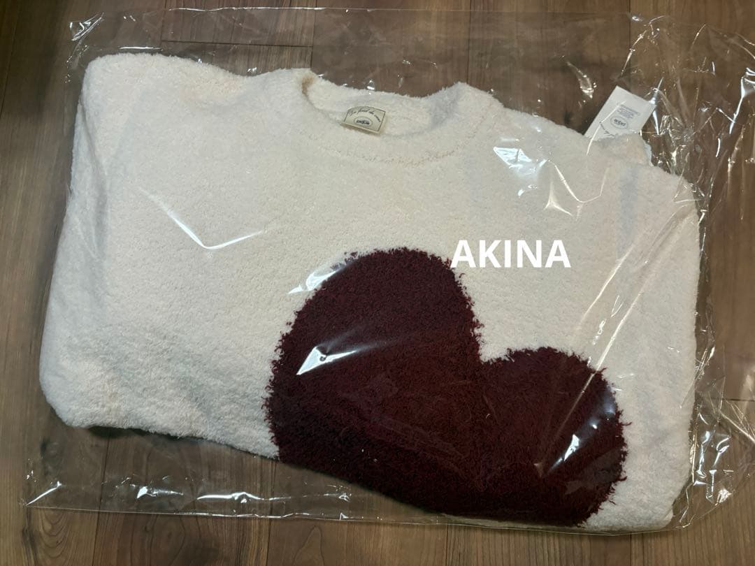 ハートジャガード セットアップ 新品未使用 ジェラートピケ