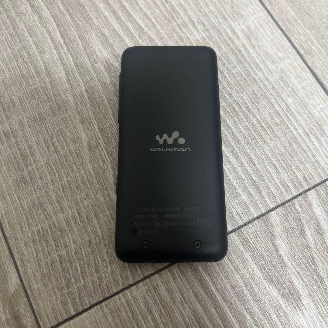 SONY ウォークマン 黒　NW-S313 動作確認済み