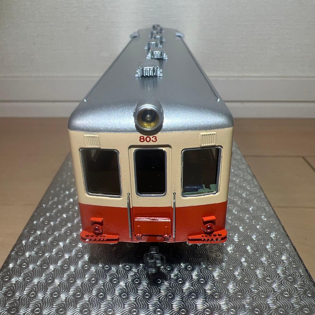鉄道模型　HOゲージ　三田模型　関東鉄道キハ800　乗工社製キット組立て