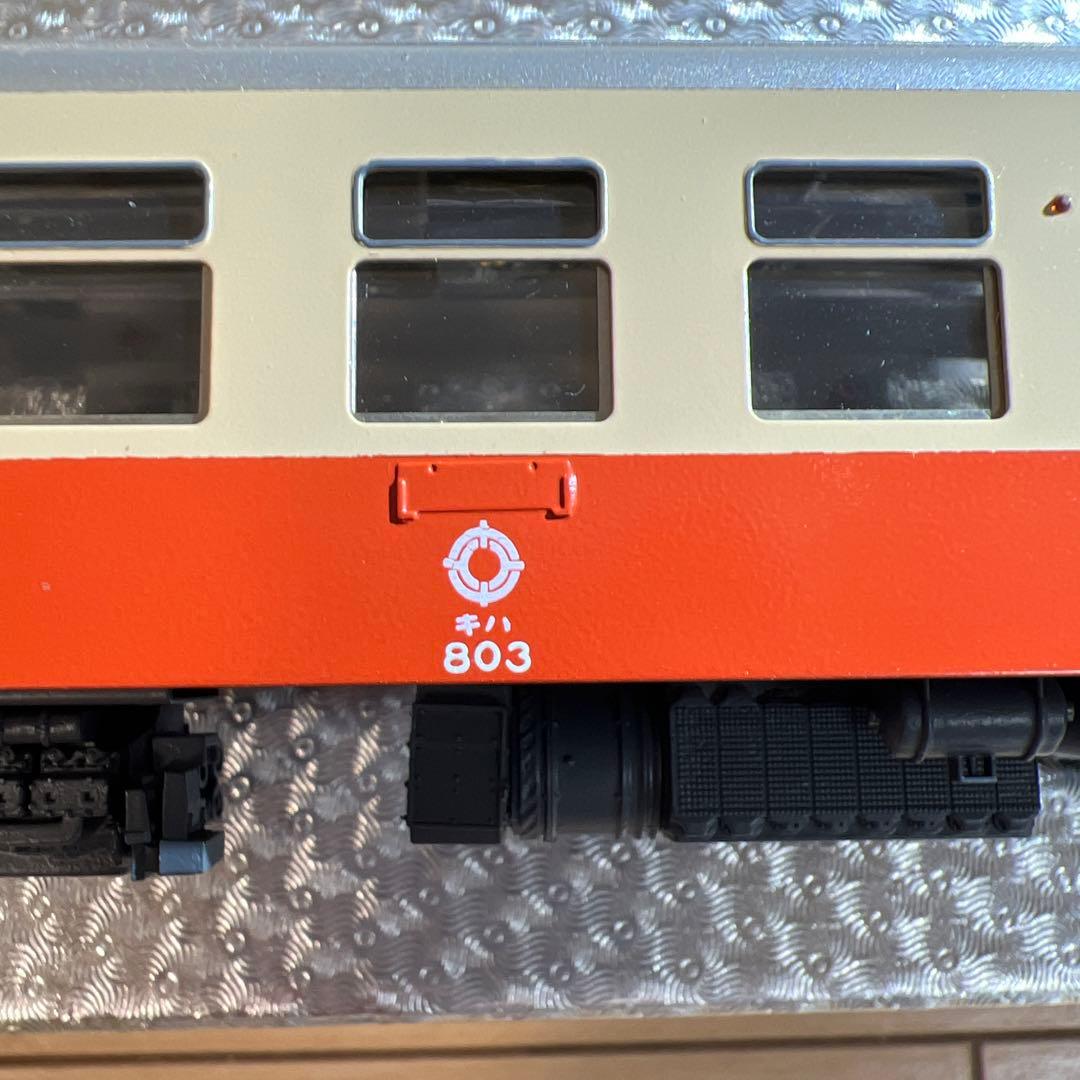 鉄道模型　HOゲージ　三田模型　関東鉄道キハ800　乗工社製キット組立て