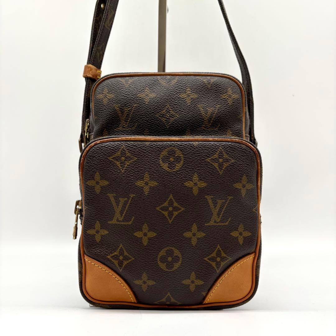 【美品】ルイヴィトン モノグラム アマゾン ショルダーバッグ レザー