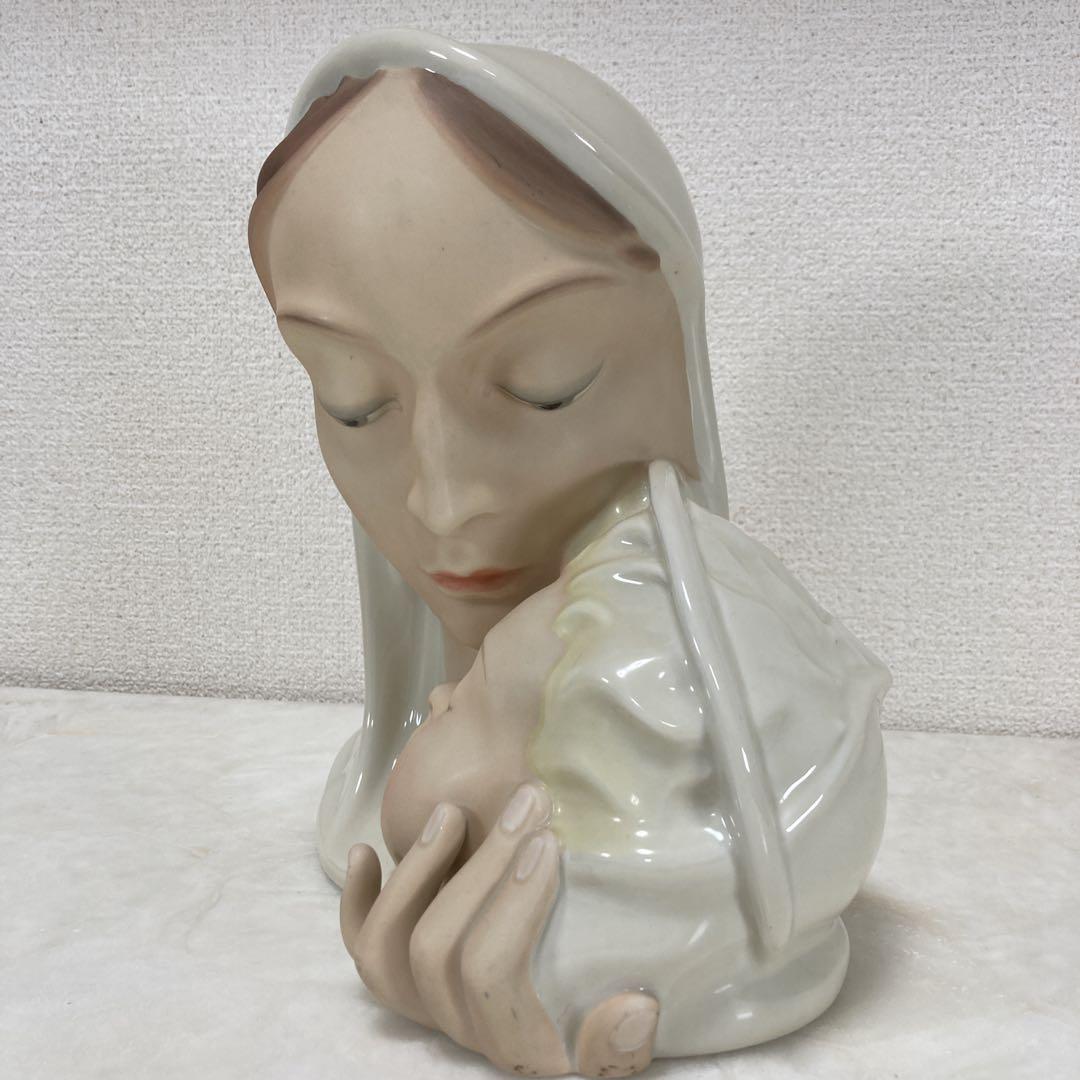 アンティーク　Pirkenhammer ピルケンハンマー　マドンナと子供　ドイツ