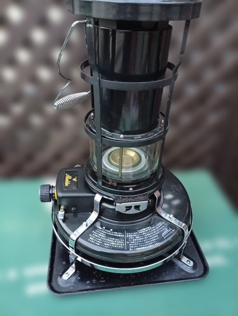 Aladdin メンテナンス済。取扱説明書、純正品の芯交換済。