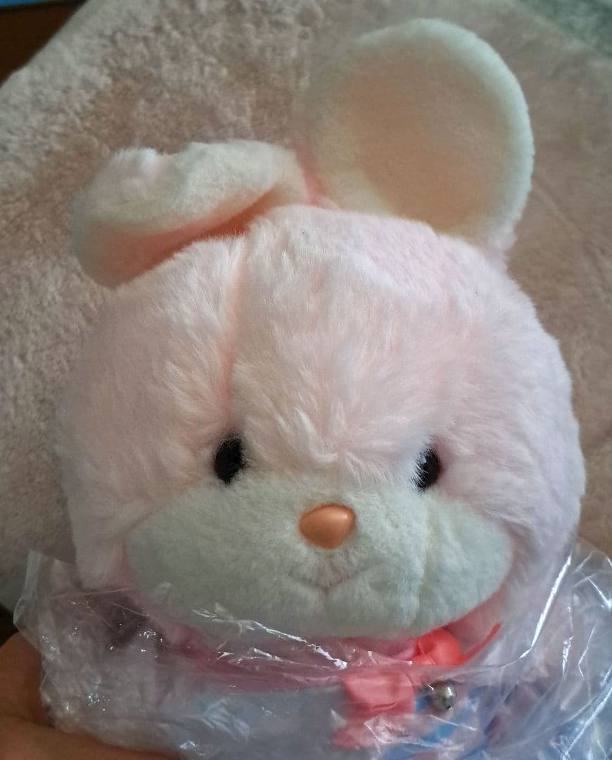 吉徳　クリーミー　うさぎ　ぬいぐるみ　タグ付き　昭和　レトロ