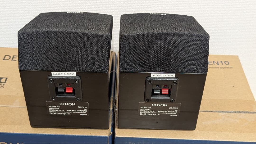 【2台セット】DENON SC-EN10 イネーブルドスピーカー