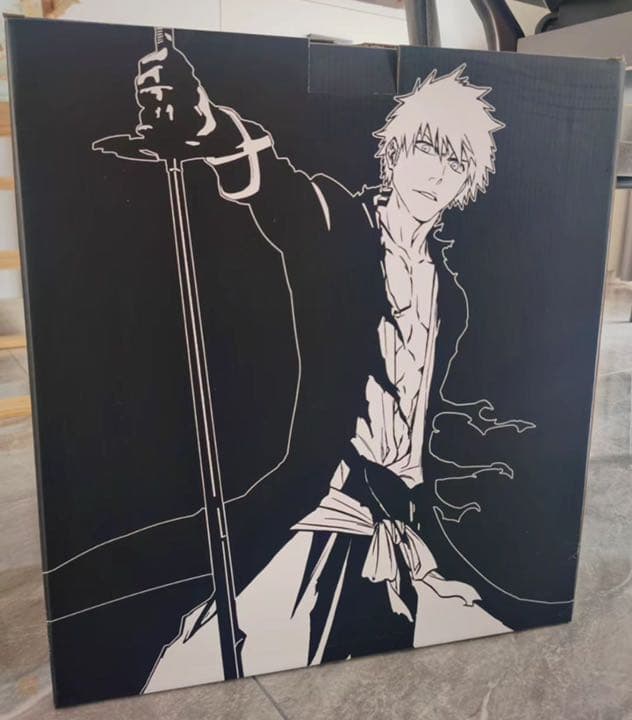 BLEACH  黒衣少年図 黒崎一護 ガレージキット ガレキ スタチュー①⑤