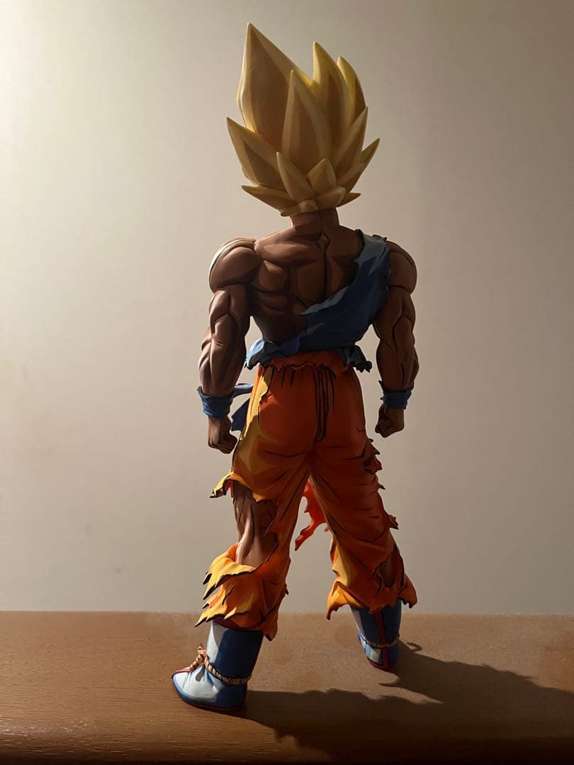 や*彡様 ドラゴンボールフィギュア 伝説の超サイヤ人 孫悟空 リペイント漫画色