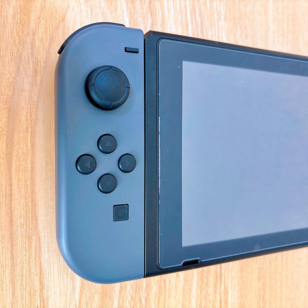 【美品】 バッテリー強化版 Nintendo Switch本体 グレー