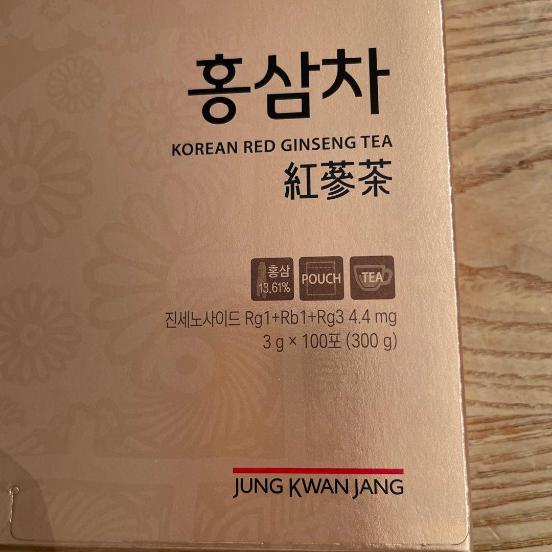 増井様。専用。高麗人参茶★3g×100包★新品