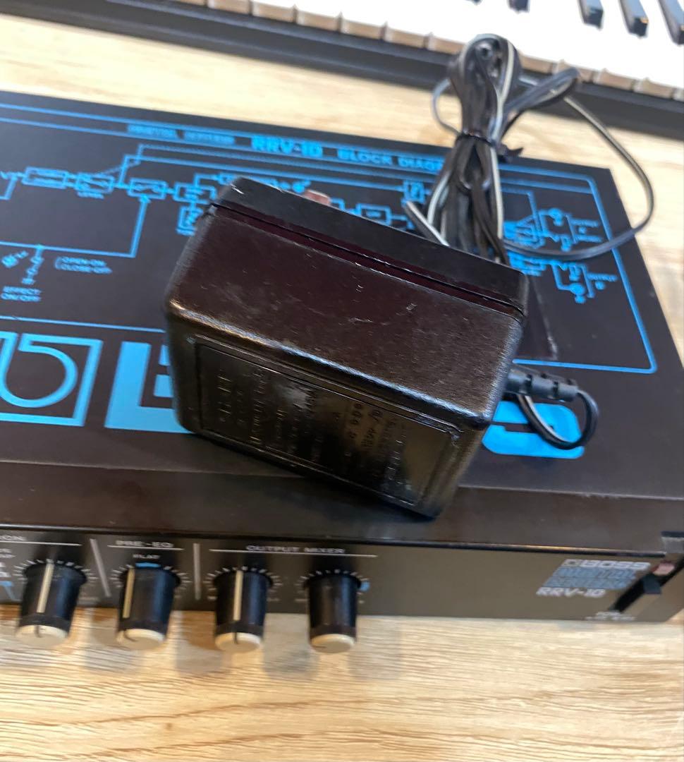 値下げ！BOSS RRV-10 DIGITAL REVERB アダプターおまけ