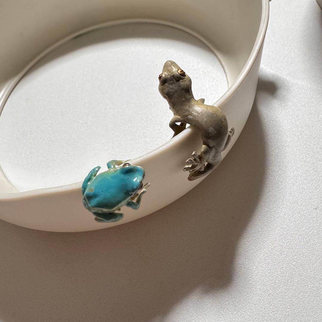 Nina　アマガエルリング/アマガエルイヤーカフ/ニホンヤモリイヤーカフ