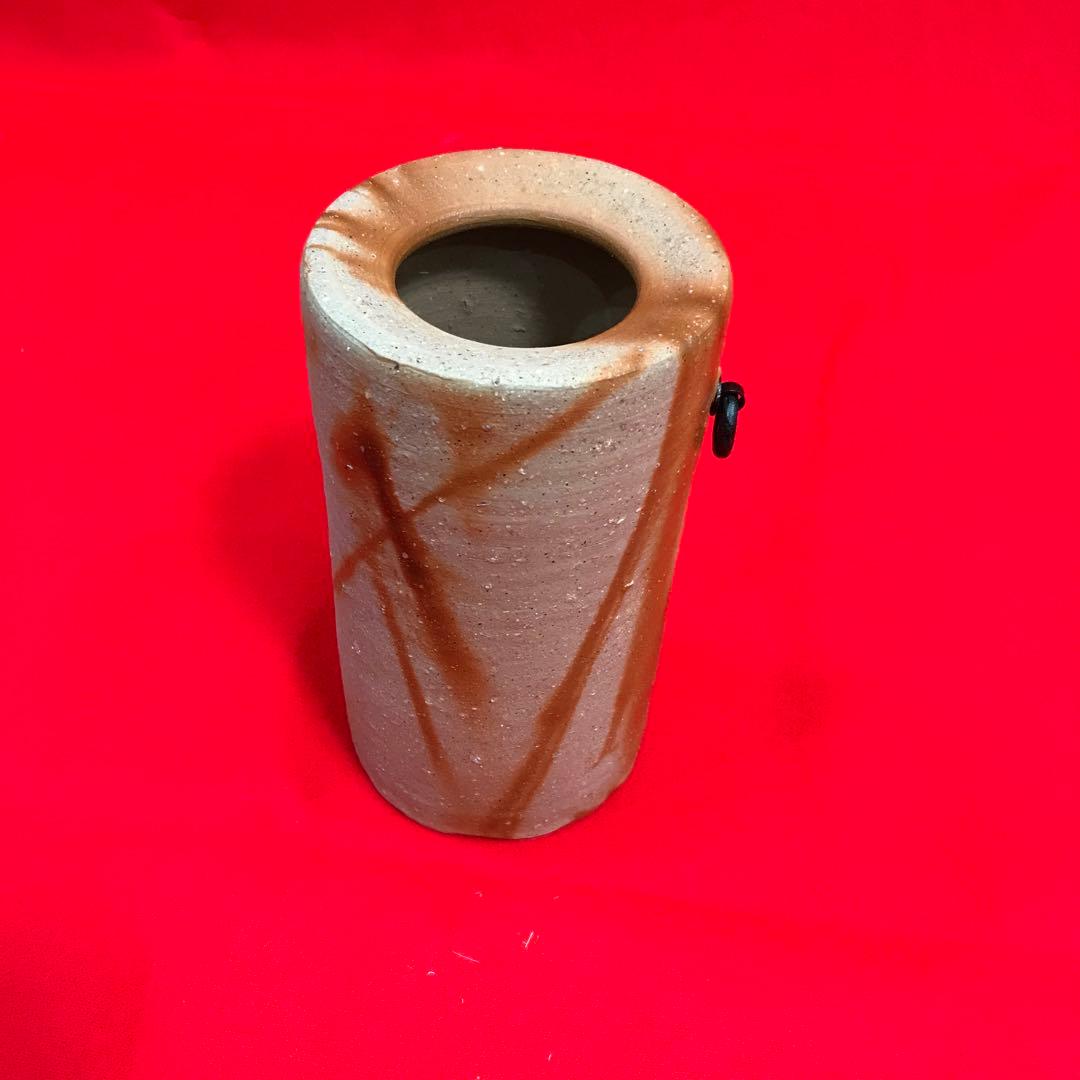 備前焼　山本出　花入　花瓶　花器　　　華道　茶道　和室