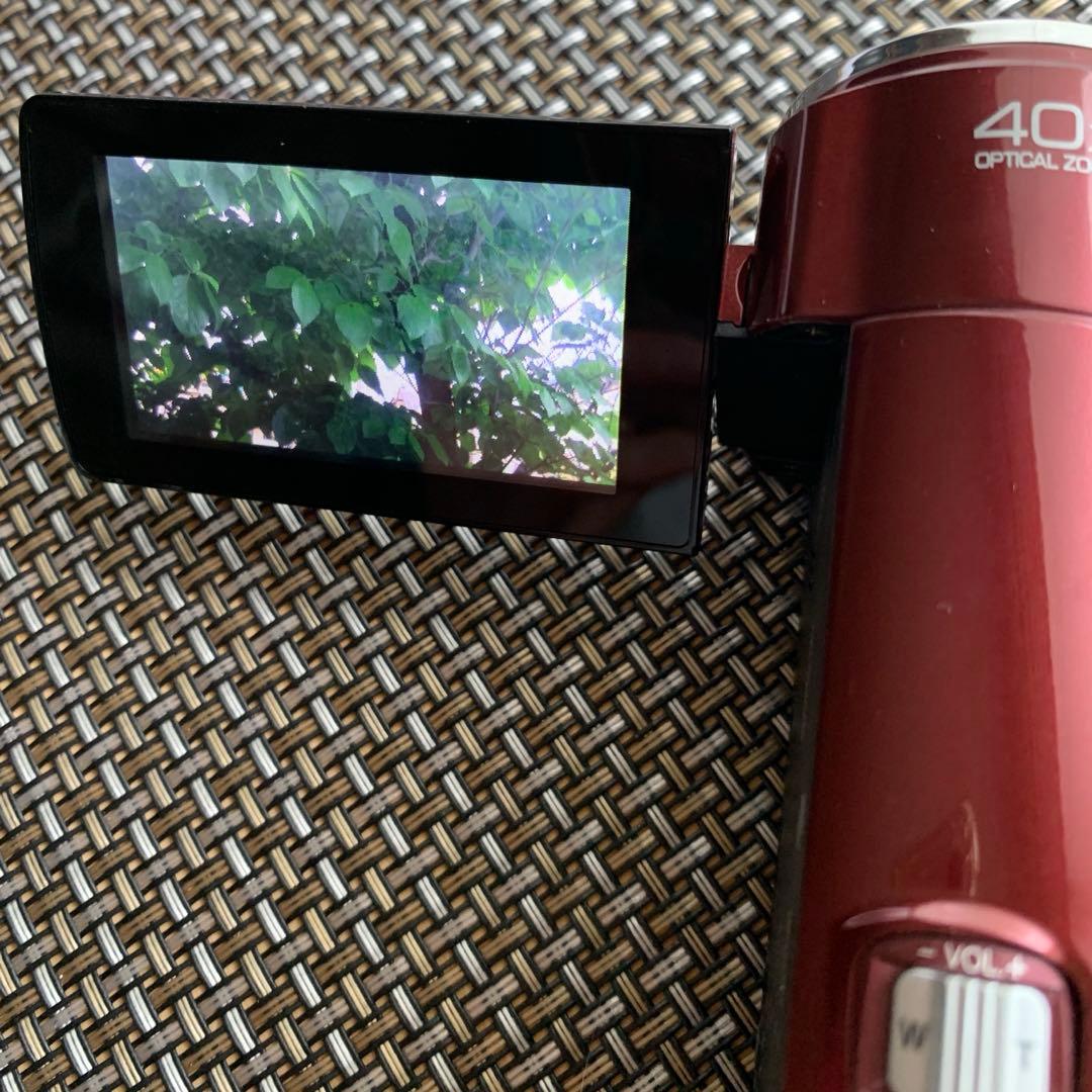 JVC Everio HD ビデオカメラ　GZ-HM460-R ハンディカム