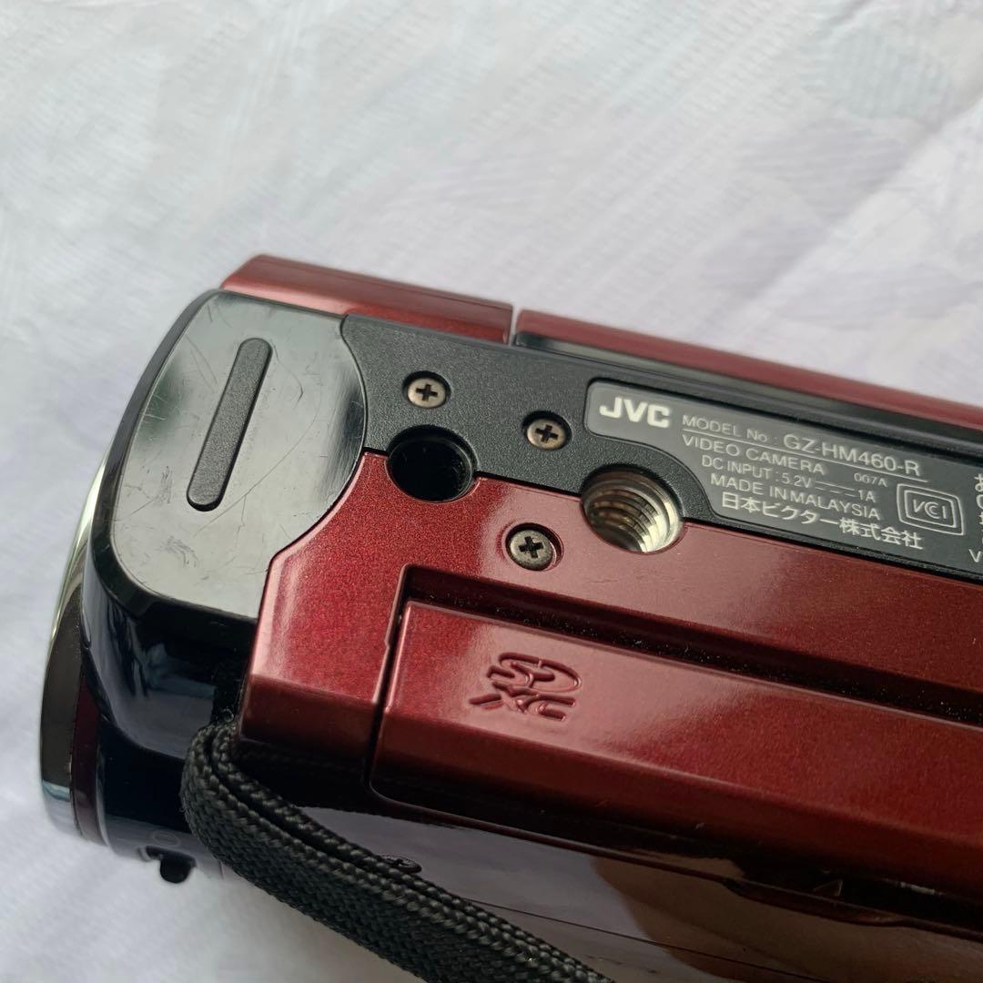 JVC Everio HD ビデオカメラ　GZ-HM460-R ハンディカム