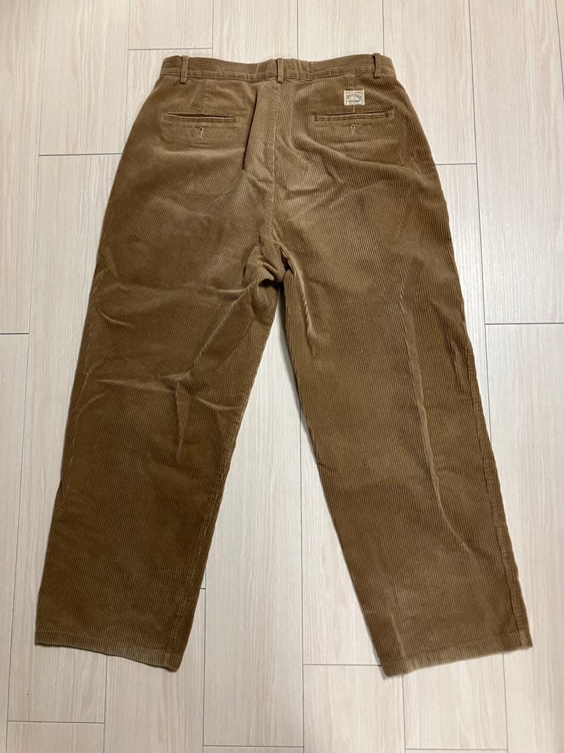 90sラルフローレン　初期タグツータックコーデュロイパンツ　ポロチノ