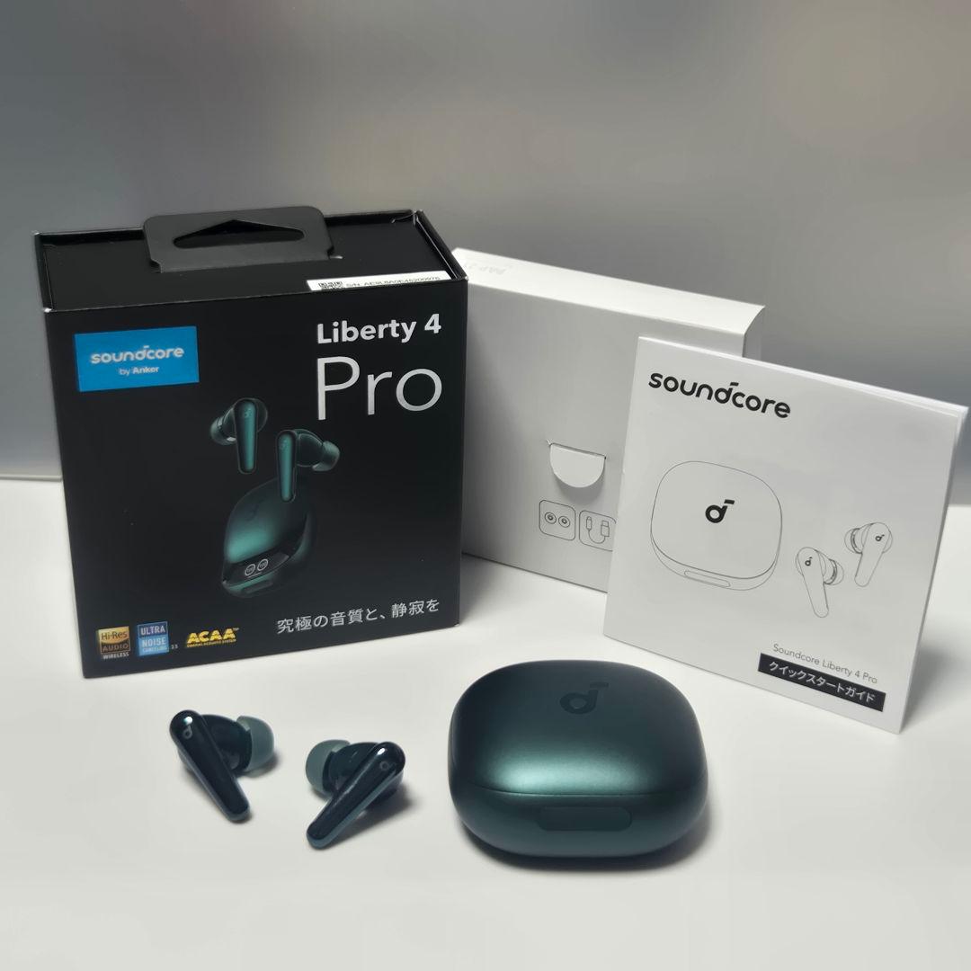 極美品 アンカー サウンドコア リバティ4 プロ イヤホン Bluetooth