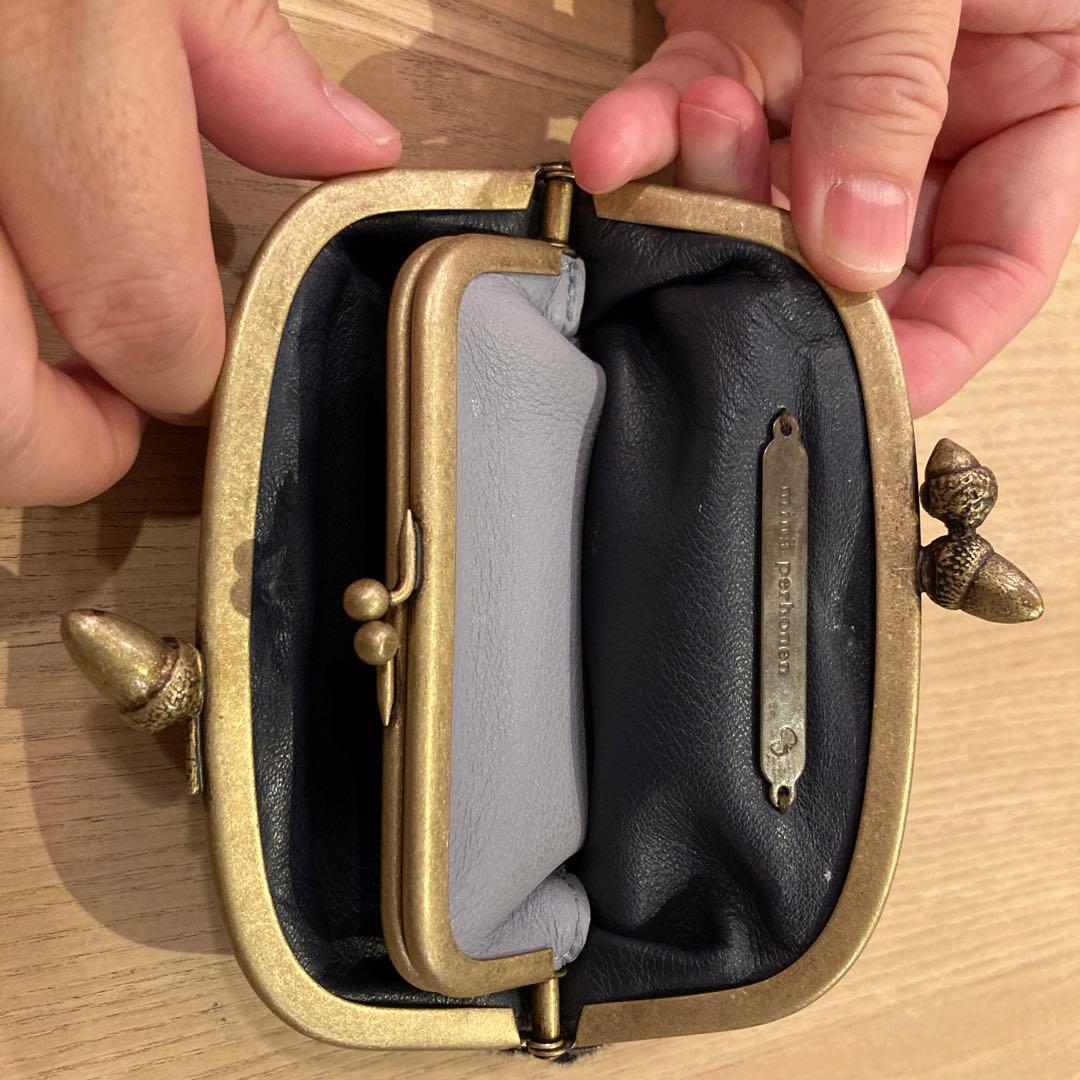 mina perhonen 円形模様の布製ケース