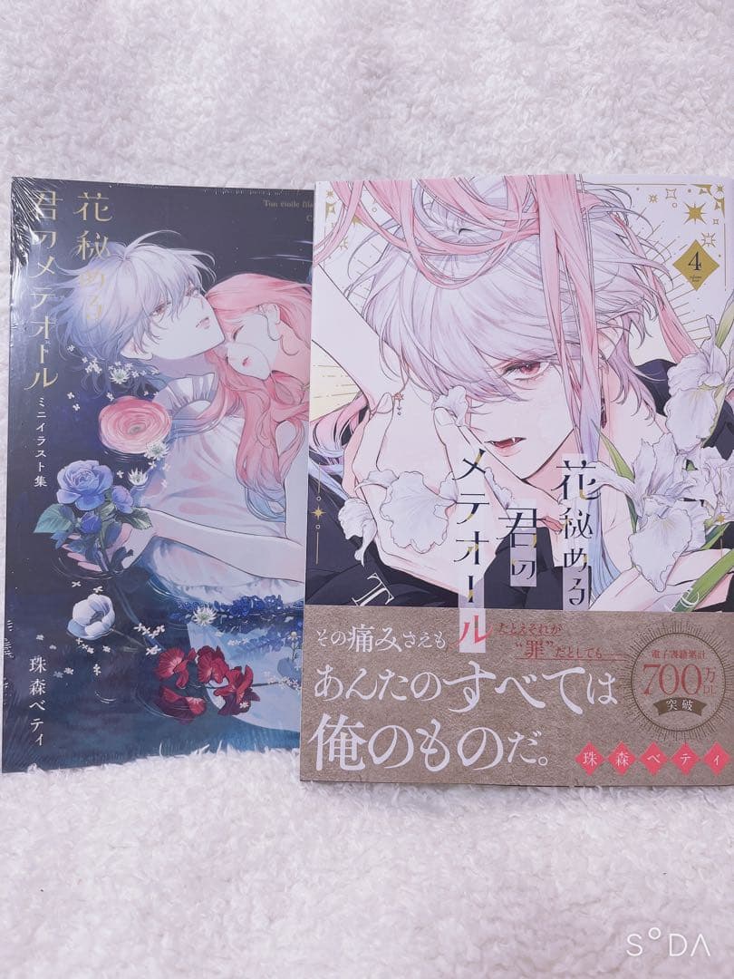 【新品】 花秘める君のメテオール4巻 ミニイラスト集セット おまけつき