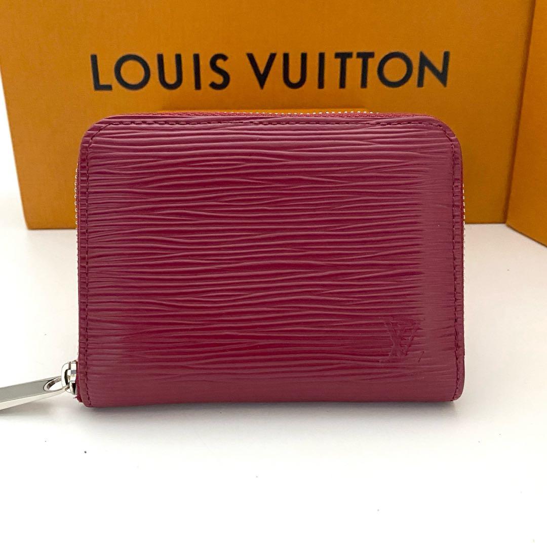 ほぼ未使用　ルイヴィトン　ジッピーパース　エピ　フューシャ　ケース