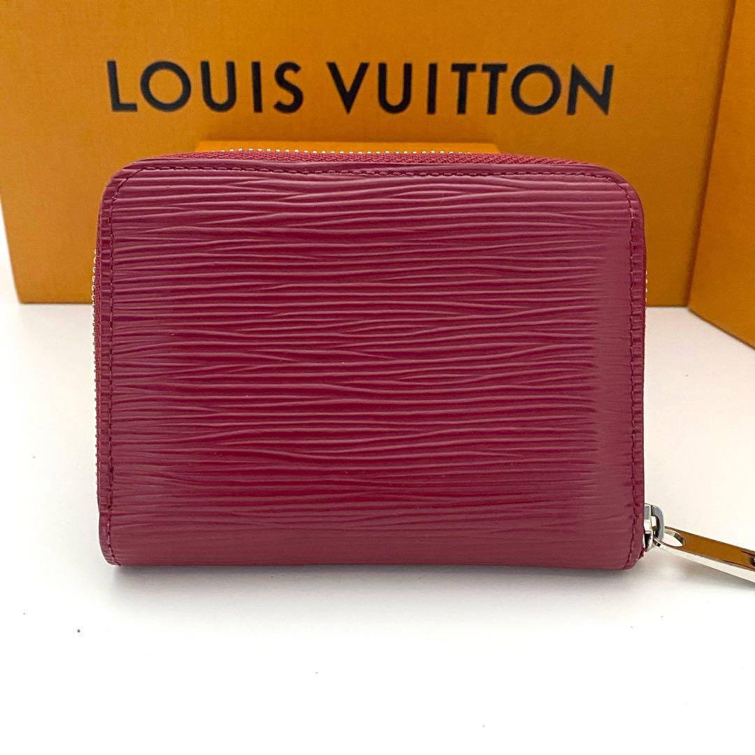 ほぼ未使用　ルイヴィトン　ジッピーパース　エピ　フューシャ　ケース