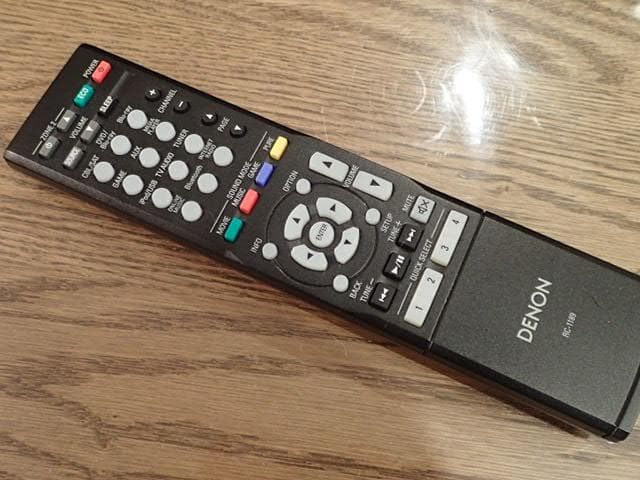 DENON AVアンプ AVR-X1200W リモコン Bluetooth 快調