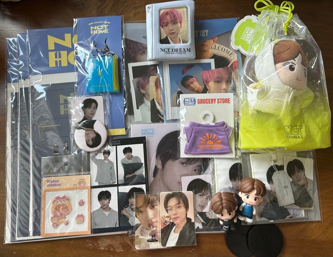 NCT  展示会 CCOMAZ ヘチャン ぬいぐるみ サシェ トレカ