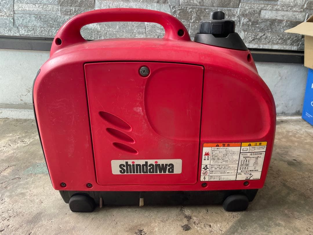 shindaiwa iEG900M インバーター発電機　別途キャブ・エアフィルタ