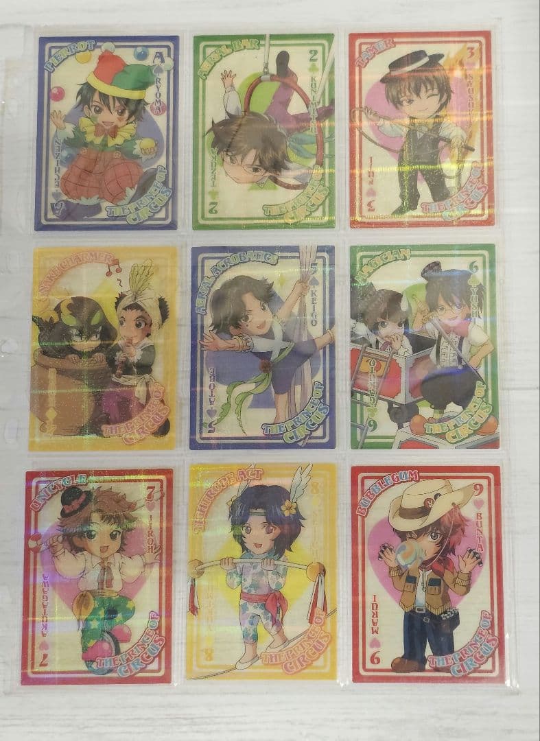 テニスの王子様　シャイニングクリアカード　サーカス