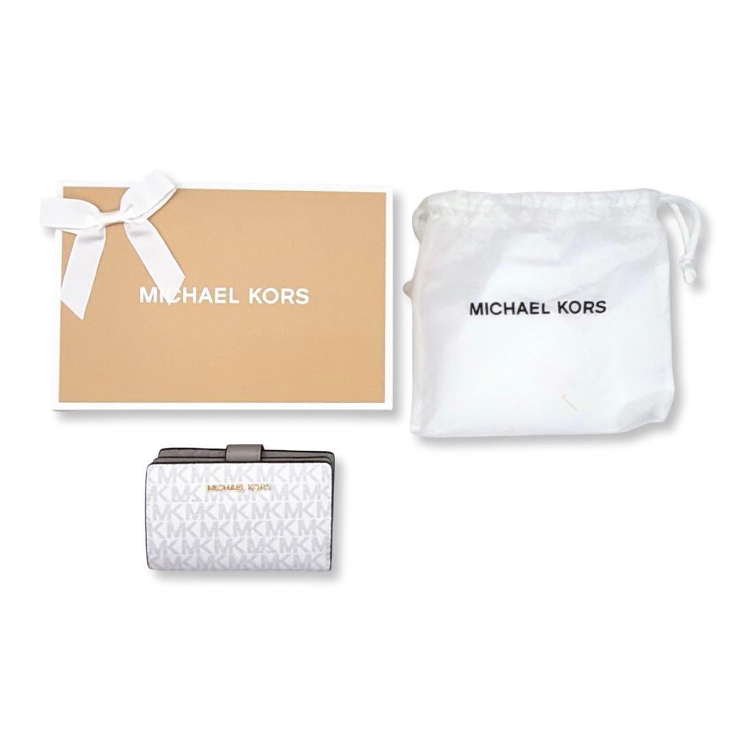 マイケルコース 35F8GTVF2B L字ファスナー 二つ折り財布