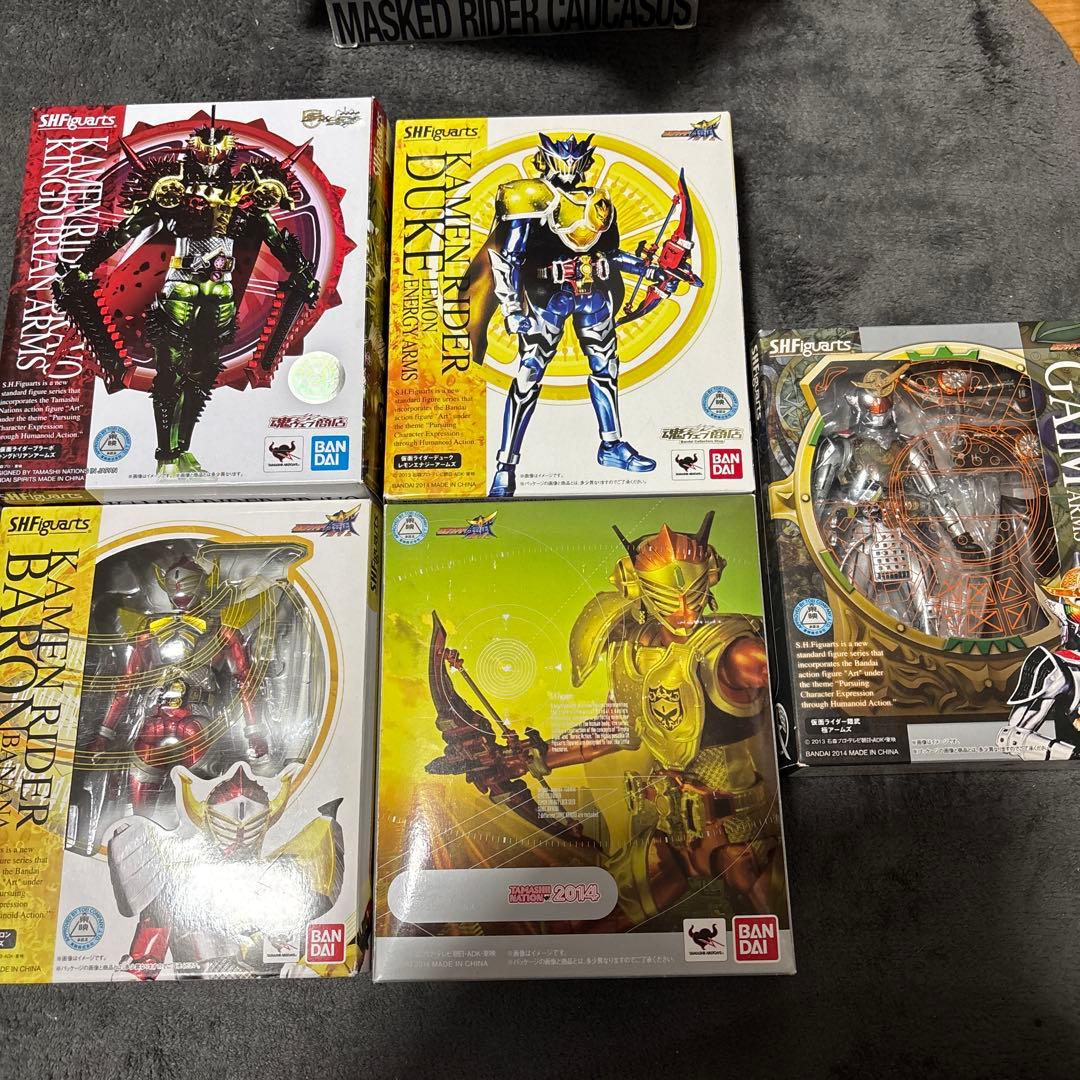 S.H.Figuarts 仮面ライダー 鎧武5体セット