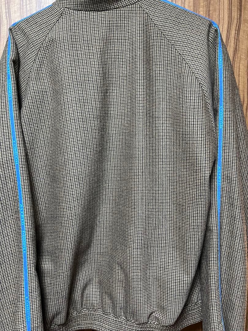 【中古美品】dunhill ブラウン・チェック柄 ジャケット Lサイズ