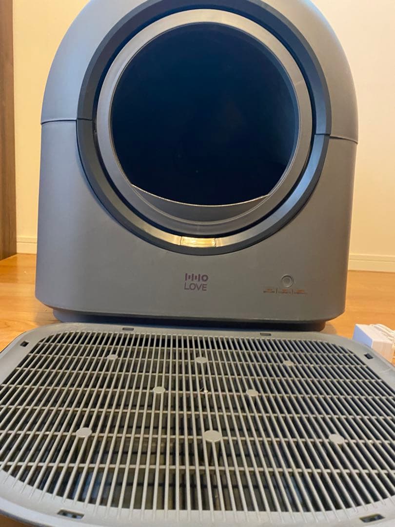 HHOLOVE 自動猫トイレPRO L1ダークグレー多頭飼いにも対応