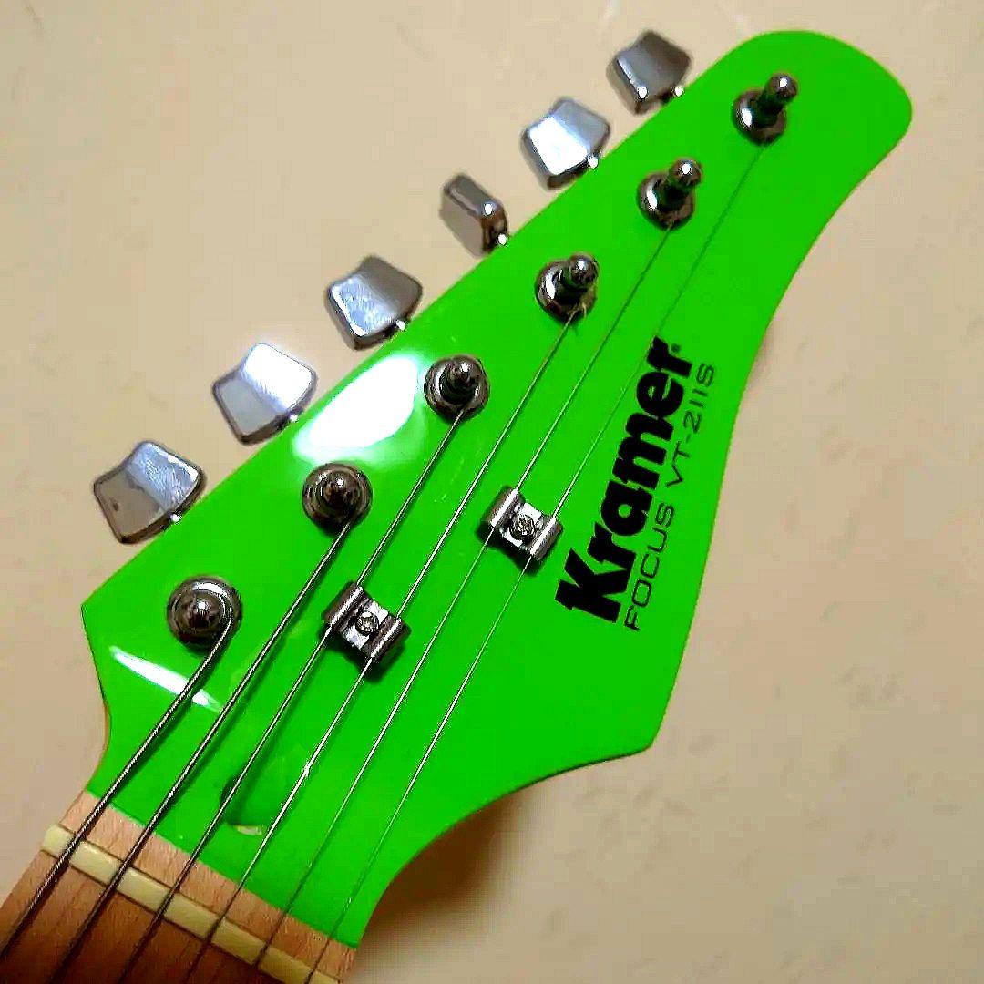 花梨‼️Kramer Focus VT-211S グリーン エレキギター