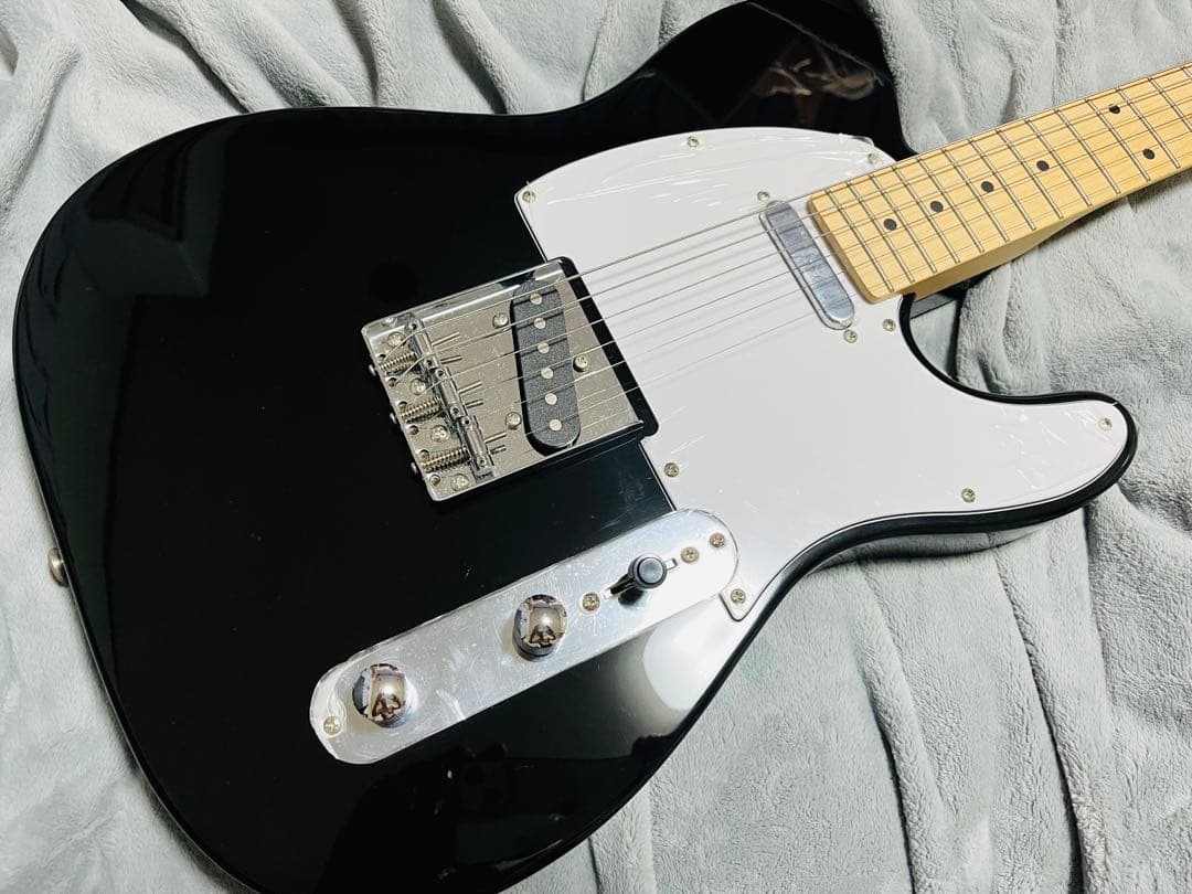 ブラック テレキャスター バッカスBTE-250M BLK 附属品あり