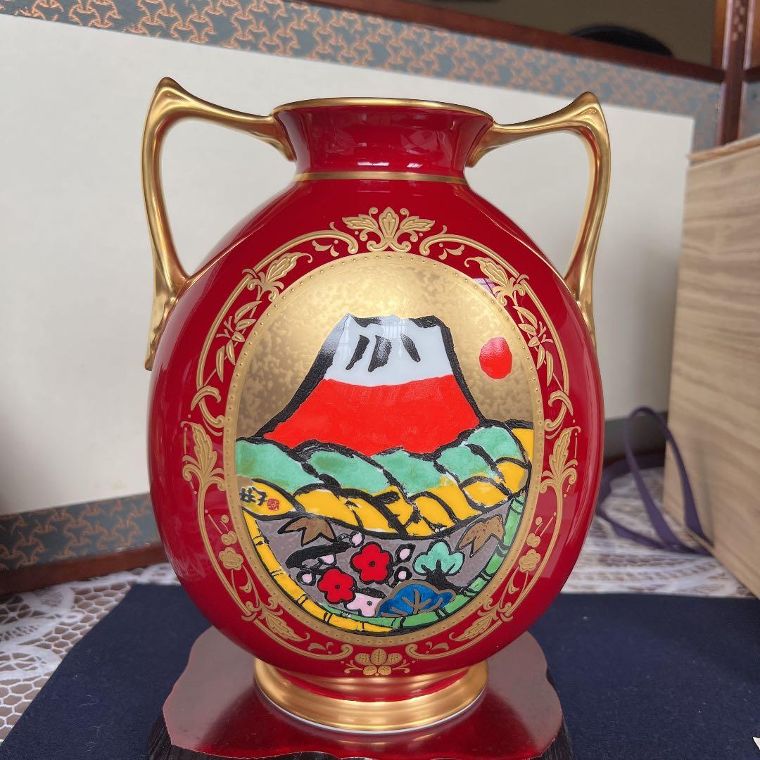 片岡球子　限定150点松坂屋　ノリタケ　レア　将来性ありセール品