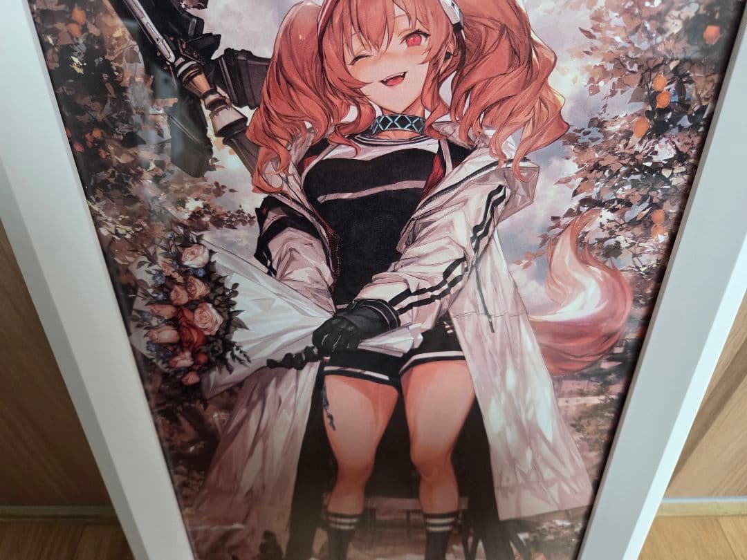 アークナイツ3周年記念 LM7先生直筆サイン入り複製原画「Hananokaze」