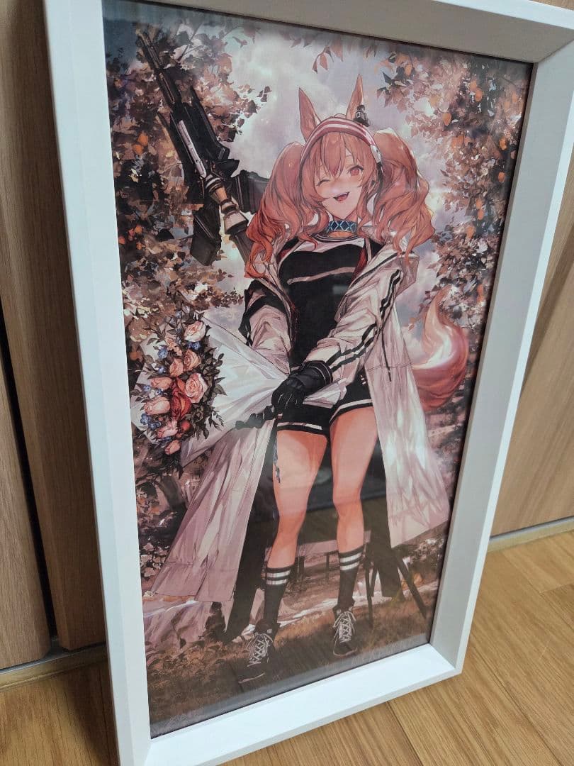 アークナイツ3周年記念 LM7先生直筆サイン入り複製原画「Hananokaze」