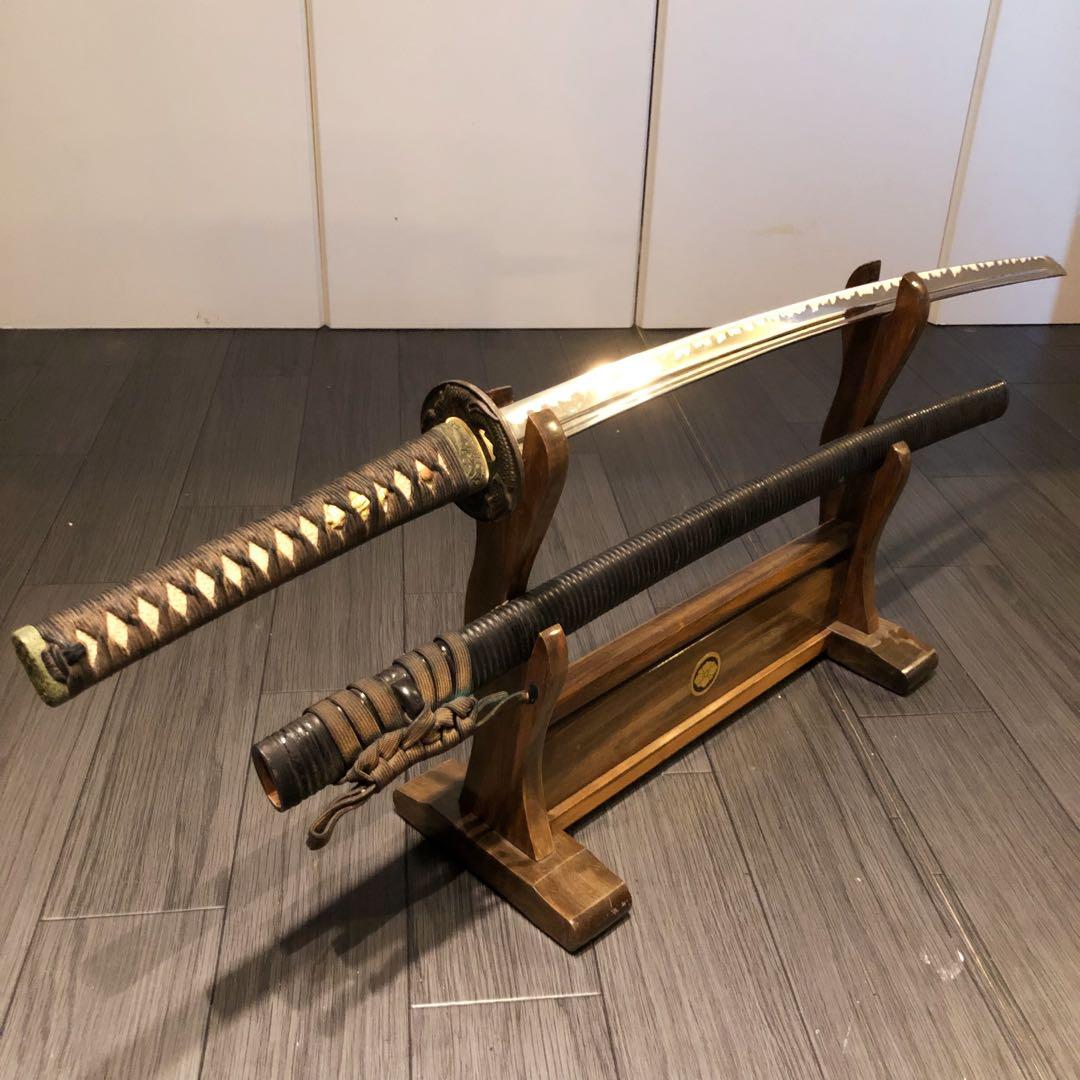 本格模造刀　居合刀　樋入り刀身　亜合金刀身　刀